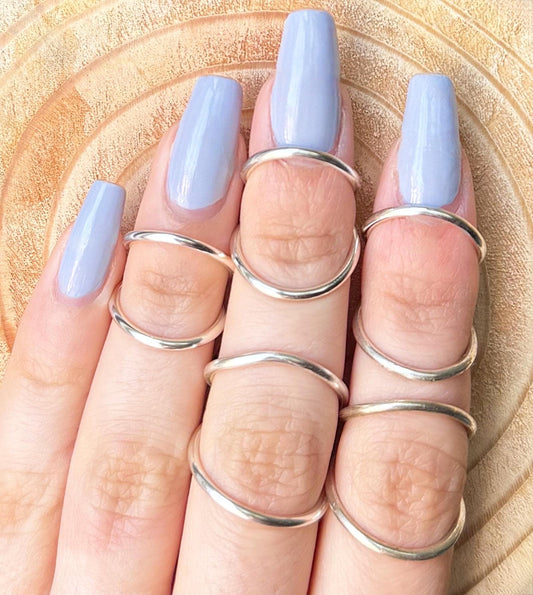 The Swan swan neck ring splint, handmade by Evergreen Ring Splints