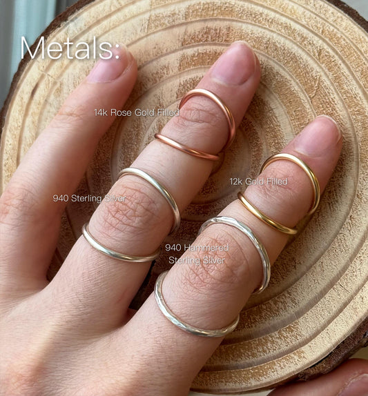 The Swan swan neck ring splint, handmade by Evergreen Ring Splints