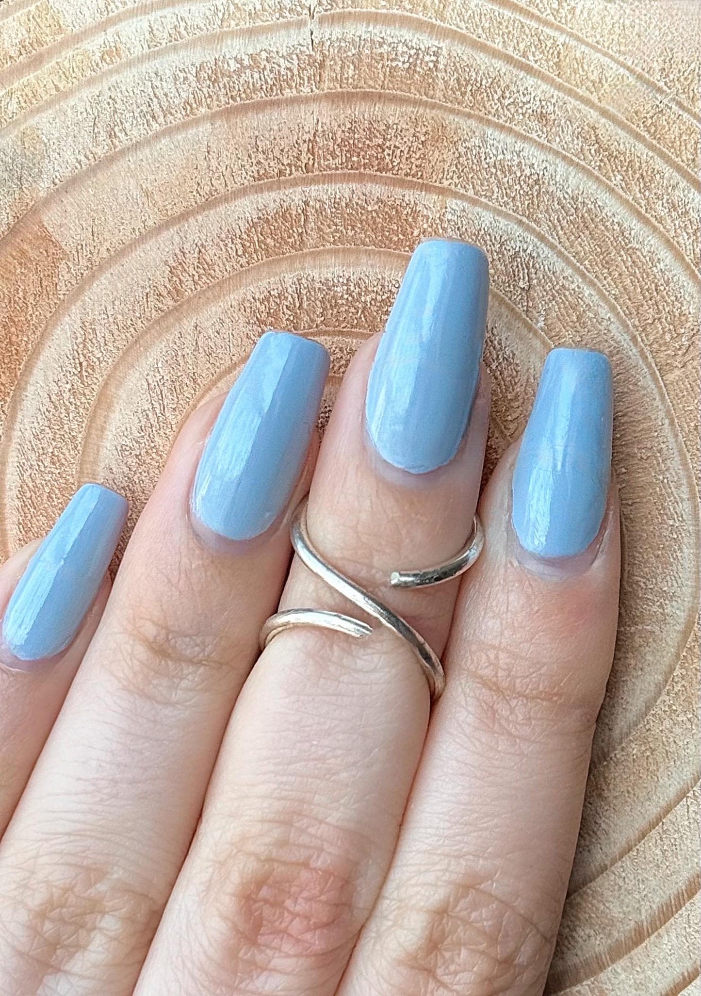 The Swan swan neck ring splint, handmade by Evergreen Ring Splints