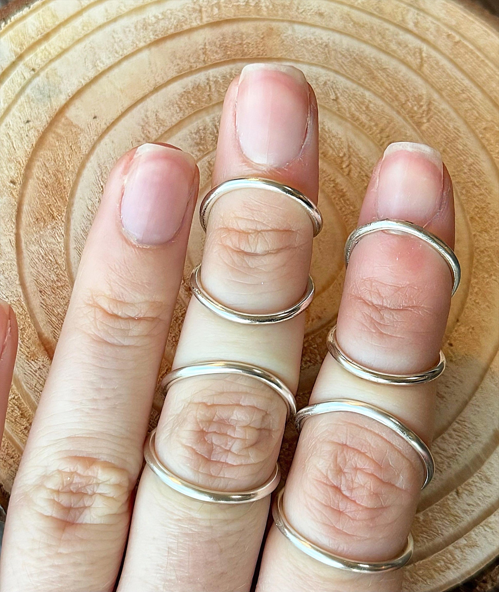 Handmade ring splint set from Evergreen Ring Splints