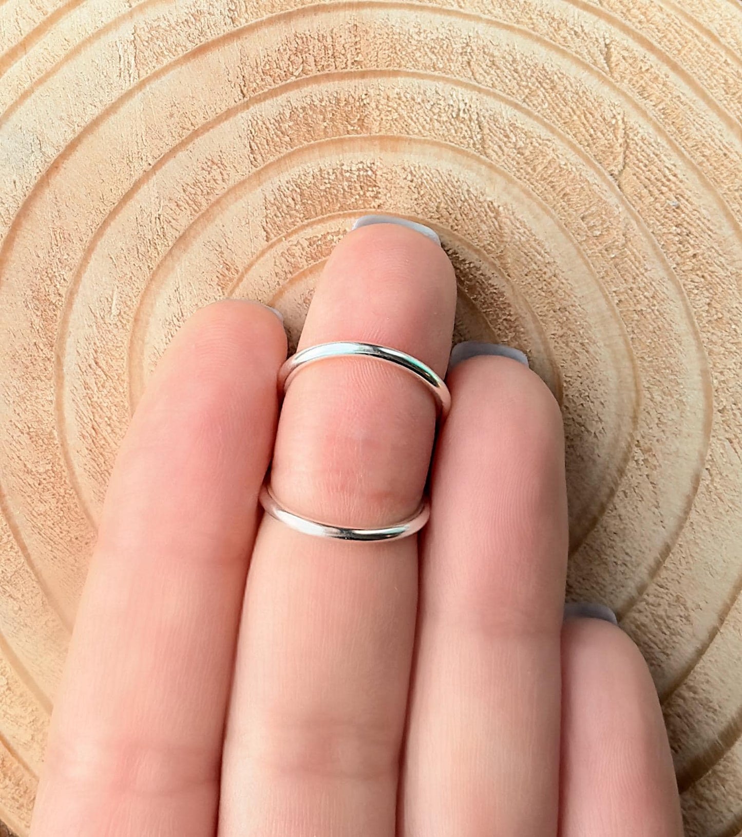 The Juniper mallet ring splint, handmade by Evergreen Ring Splints