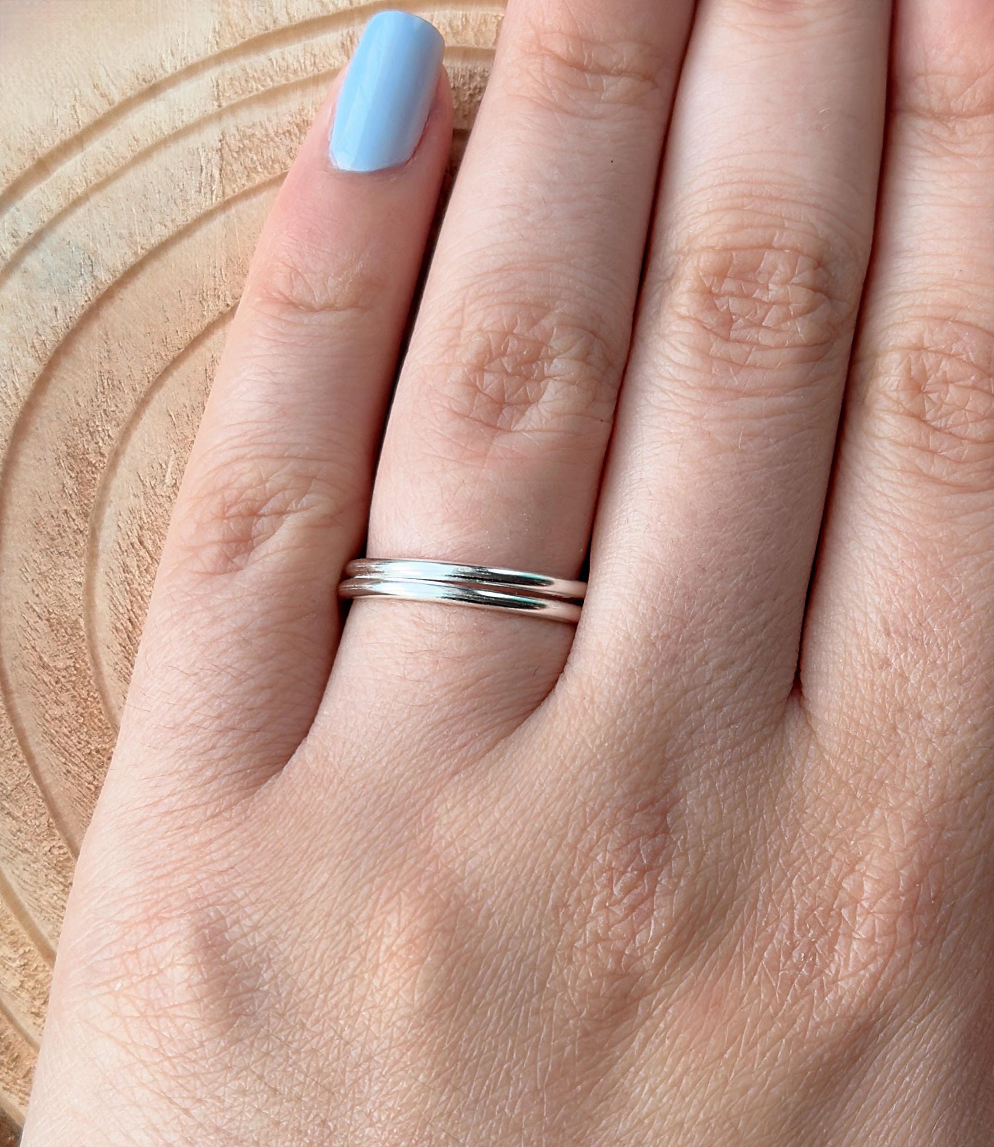 The Palm MCP palm ring splint, handmade by Evergreen Ring Splints
